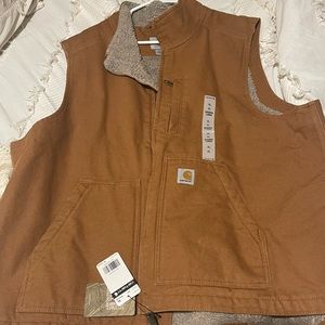 Carharrt Sherpa Lined Vest NWT